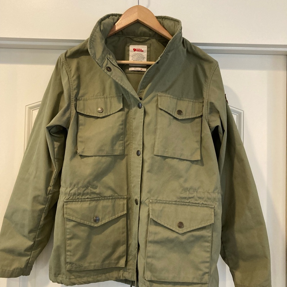 Fjall Raven Green Utility Jacket